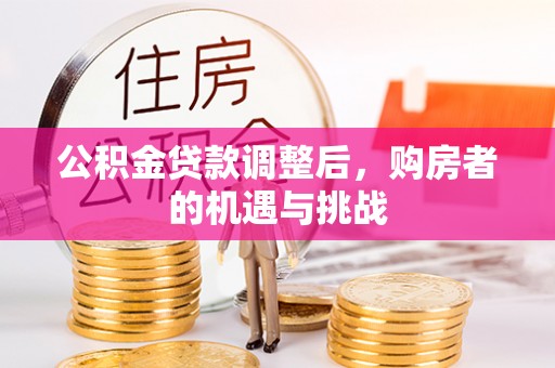 杭州公积金贷款调整后，购房者的机遇与挑战